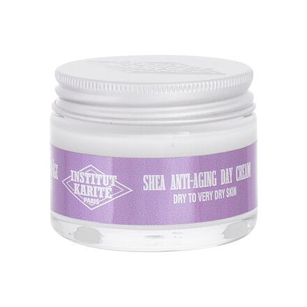 Institut Karité Shea Anti-Aging Rich Day Cream dámský hydratační a omlazující denní pleťový krém 50 ml pro ženy