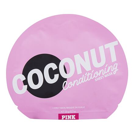 Pink Coconut Conditioning Sheet Mask dámská vyživující plátýnková maska s kokosem pro ženy