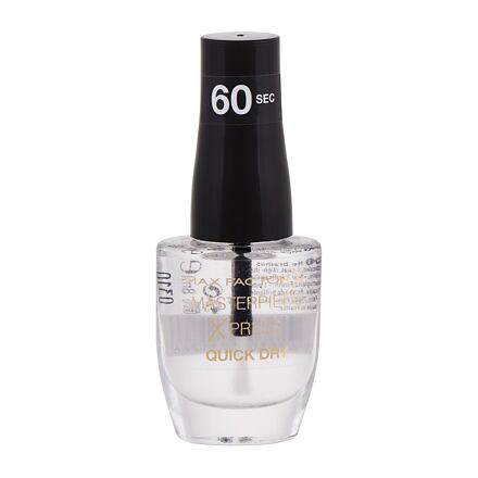 Max Factor Masterpiece Xpress Quick Dry rychleschnoucí lak na nehty 8 ml odstín transparentní