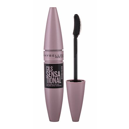 Maybelline Lash Sensational dámská řasenka pro objem, prodloužení a výživu řas 9.5 ml odstín černá