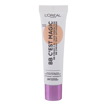 L'Oréal Paris Magic BB 5in1 Transforming Skin Perfector hydratační bb krém 30 ml odstín medium