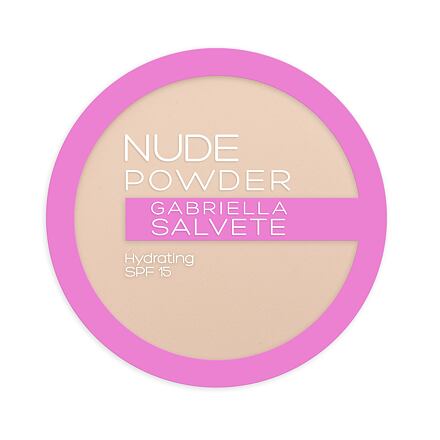 Gabriella Salvete Nude Powder SPF15 kompaktní pudr 8 g odstín 01 Pure Nude