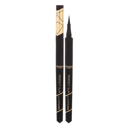 L'Oréal Paris Super Liner Perfect Slim Waterproof dámská voděodolná oční linka fix v tužce 0.28 g odstín černá