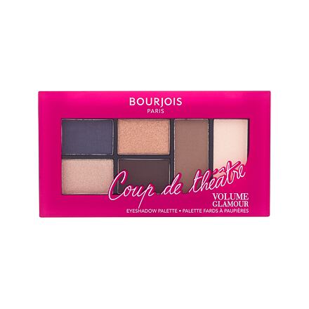 BOURJOIS Paris Volume Glamour dlouhotrvající paletka očních stínů 8.4 g odstín růžová
