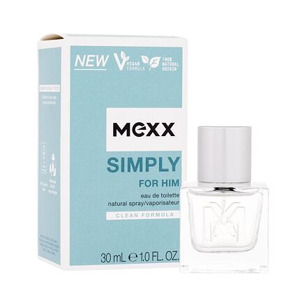 Mexx Simply pánská toaletní voda 30 ml pro muže