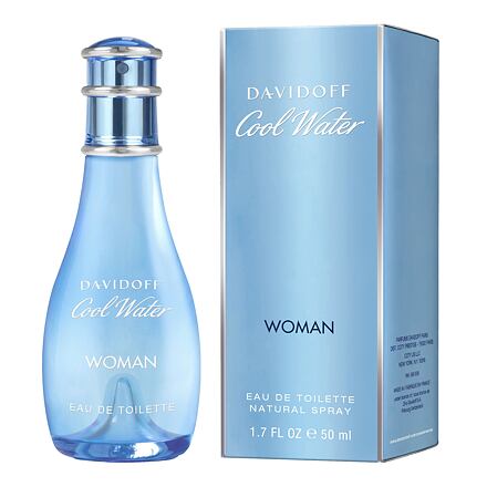 Davidoff Cool Water Woman dámská toaletní voda 50 ml pro ženy