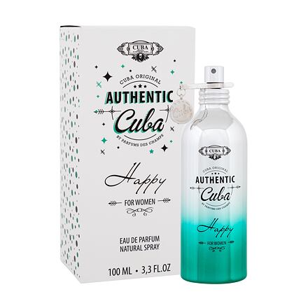 Cuba Authentic Happy dámská parfémovaná voda 100 ml pro ženy