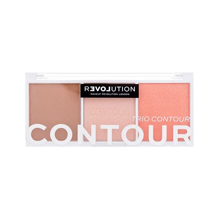 Revolution Relove Colour Play Contour Trio konturovací paletka 6 g odstín sugar