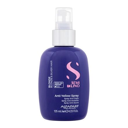 ALFAPARF MILANO Semi Di Lino Anti-Yellow Spray dámská neutralizační sprej pro blond vlasy 125 ml pro ženy