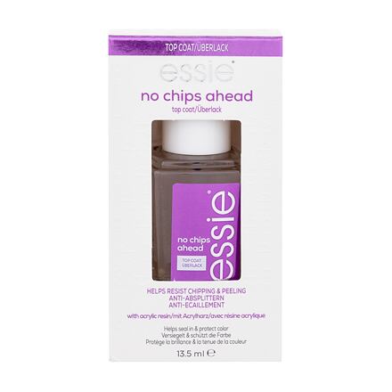 Essie No Chips Ahead Top Coat vrchní lak proti odlupování 13.5 ml odstín transparentní