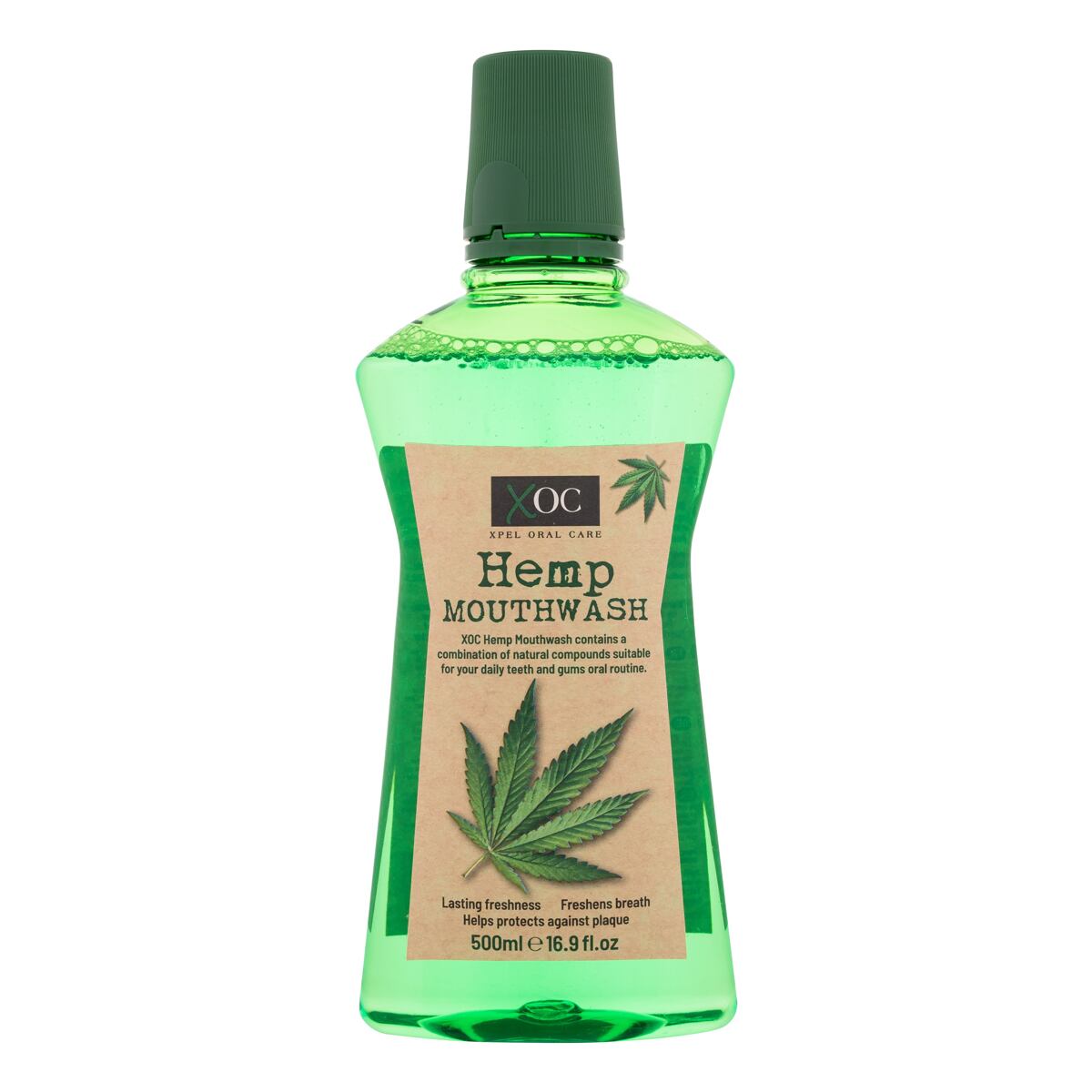 Xpel Hemp Mouthwash osvěžující ústní voda 500 ml