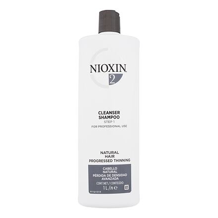 Nioxin System 2 Cleanser dámský šampon na jemné vlasy 1000 ml pro ženy