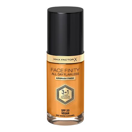 Max Factor Facefinity All Day Flawless SPF20 tekutý make-up s uv ochranou 30 ml odstín w87 warm caramel