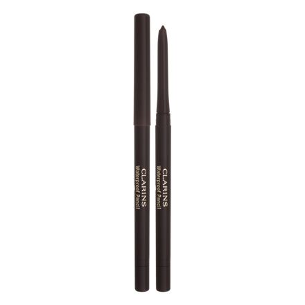 Clarins Waterproof Pencil dámská voděodolná tužka na oči 0.29 g odstín hnědá
