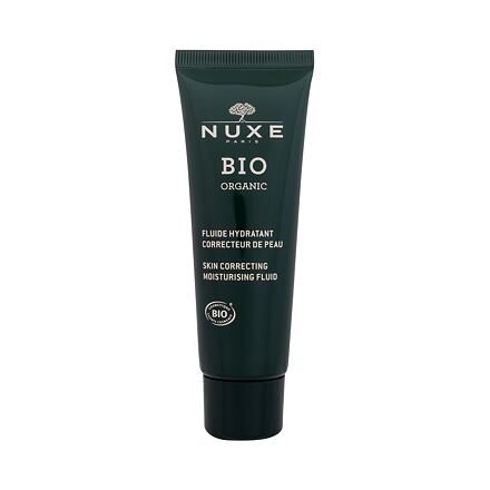NUXE Bio Organic Skin Correcting Moisturising Fluid dámský korekční a hydratační fluid pro problematickou pleť 50 ml pro ženy