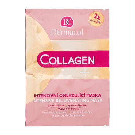 Dermacol Collagen+ dámská intenzivní omlazující maska 2x8 g pro ženy