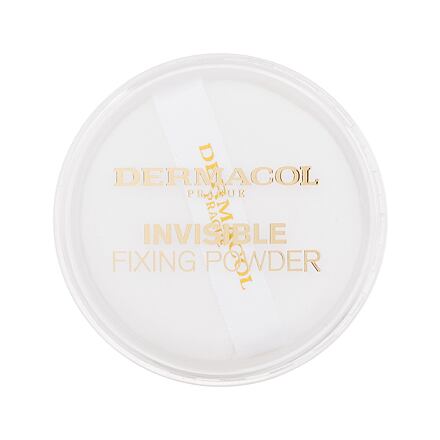 Dermacol Invisible Fixing Powder transparentní fixační pudr 13 g odstín White