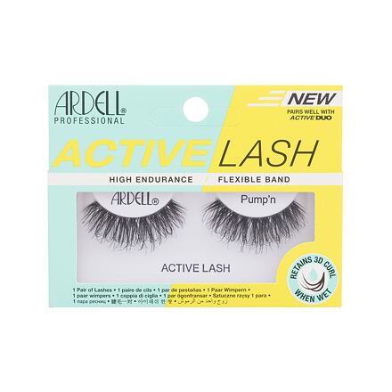 Ardell Active Lash Pump'n dámské umělé řasy pro aktivní způsob života a sport odstín black