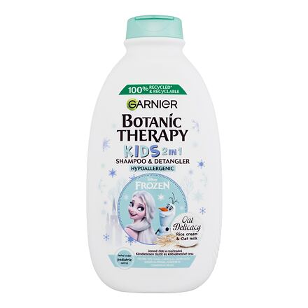 Garnier Botanic Therapy Kids Frozen Shampoo & Detangler dětský šampon 2v1 s vůní rýžového krému a ovesného mléka 400 ml pro děti