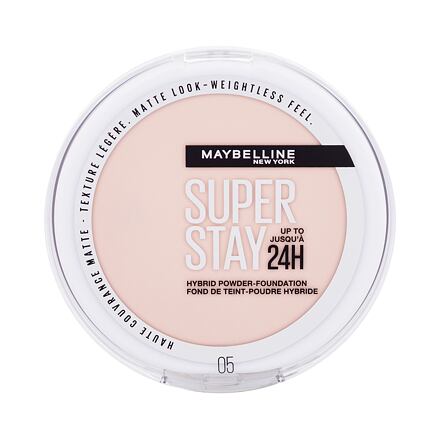 Maybelline Superstay 24H Hybrid Powder-Foundation zmatňující pudrový make-up 9 g odstín 05
