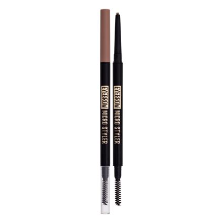 Dermacol Eyebrow Micro Styler dámská tužka na obočí 0.1 g odstín hnědá