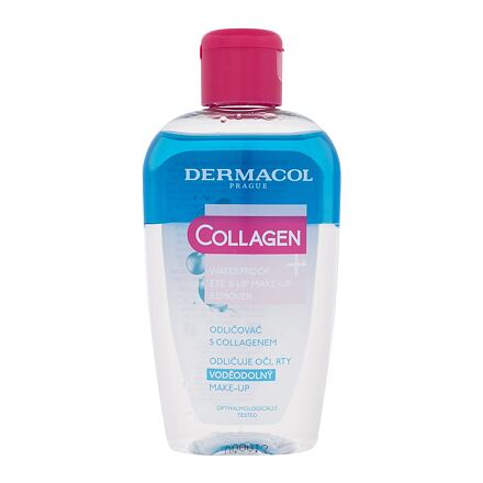 Dermacol Collagen+ Waterproof Eye & Lip Make-up Remover dámský dvoufázový odličovač očí a rtů 150 ml