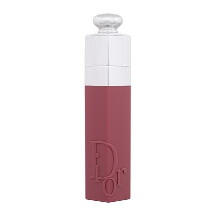 Christian Dior Dior Addict Lip Tint dámská polomatná hydratační rtěnka s přírodním složením 5 ml odstín růžová