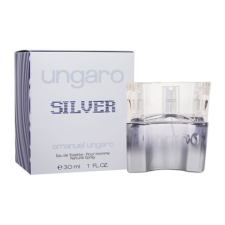 Emanuel Ungaro Ungaro Silver pánská toaletní voda 30 ml pro muže