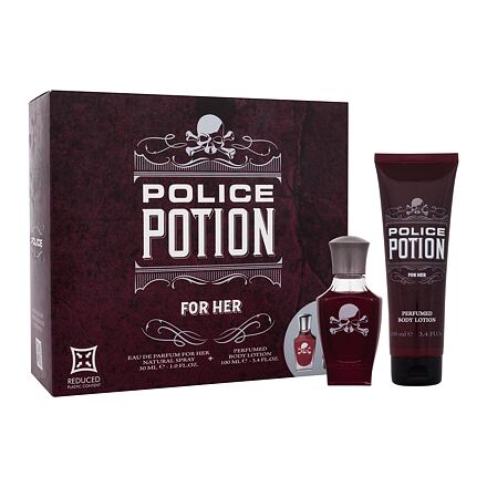 Police Potion dámská dárková sada parfémovaná voda 30 ml + tělové mléko 100 ml pro ženy