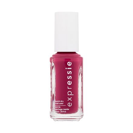 Essie Expressie Word On The Street Collection rychleschnoucí lak na nehty 10 ml odstín růžová