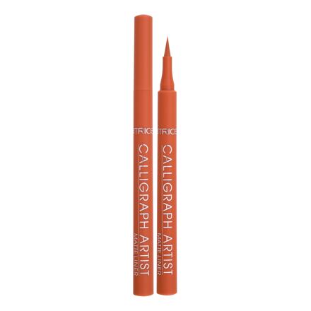 Catrice Calligraph Artitst Matte dámská dlouhotrvající oční linky v peru 1.1 ml odstín oranžová