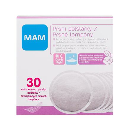 MAM Breastpads sada: 30 ks vložek do podprsenky pro ženy