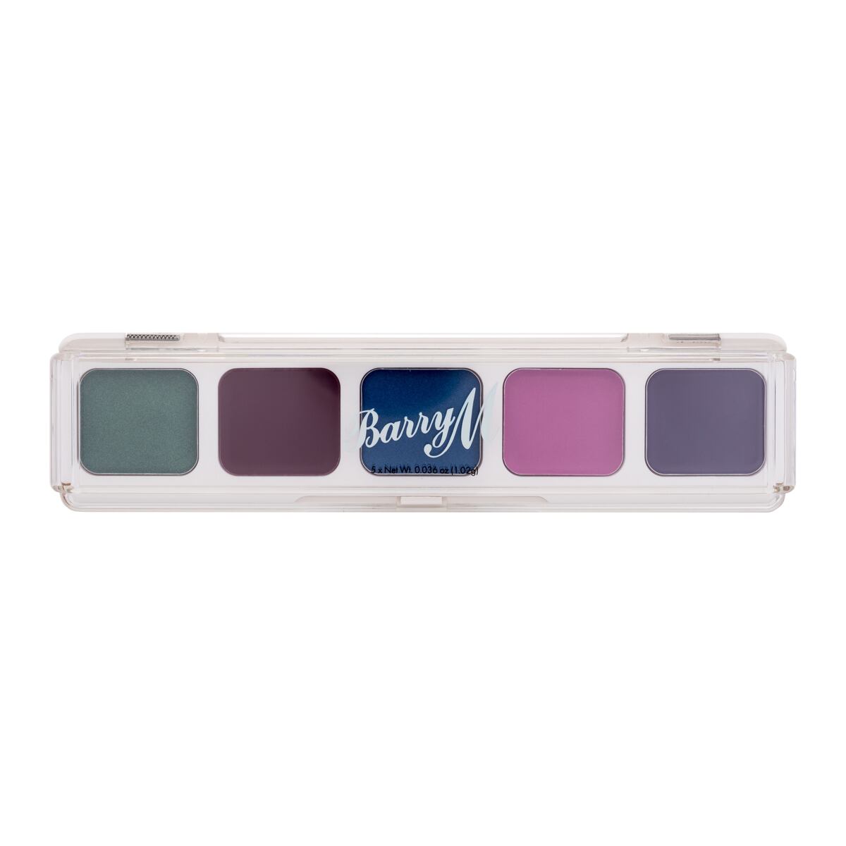 Barry M Cream Eyeshadow Palette paletka krémových očních stínů 5.1 g odstín paletka barev