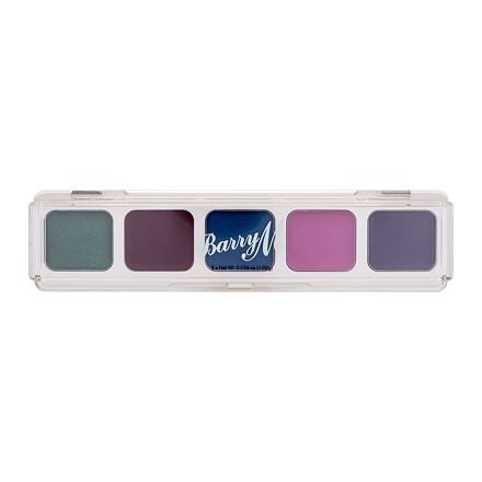 Barry M Cream Eyeshadow Palette paletka krémových očních stínů 5.1 g odstín paletka barev