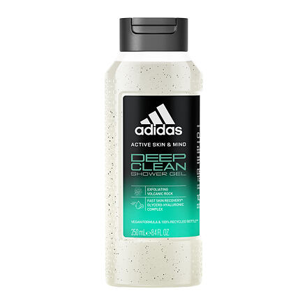 Adidas Deep Clean pánský sprchový gel s exfoliačním účinkem 250 ml pro muže