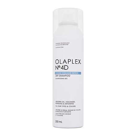 Olaplex Clean Volume Detox Dry Shampoo N°.4D dámský detoxikační suchý šampon na vlasy 250 ml pro ženy