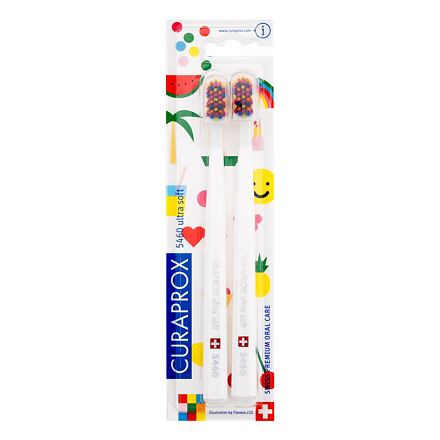 Curaprox 5460 Ultra Soft Duo Pop Art Limited Edition ultra jemné zubní kartáčky 2 ks