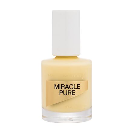 Max Factor Miracle Pure pečující lak na nehty 12 ml odstín žlutá