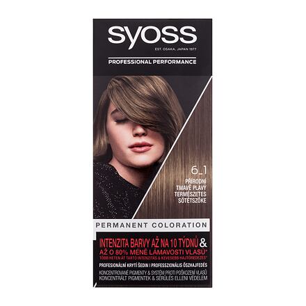 Syoss Permanent Coloration dámská permanentní barva na vlasy 50 ml odstín hnědá pro ženy