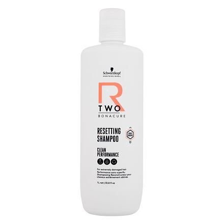 Schwarzkopf Professional Bonacure R-Two Resetting Shampoo dámský čisticí a posilující šampon pro poškozené vlasy 1000 ml pro ženy