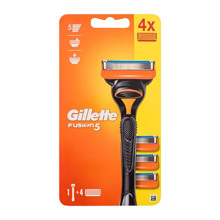 Gillette Fusion5 pánský sada: holicí strojek 1 ks + náhradní břit 3 ks pro muže