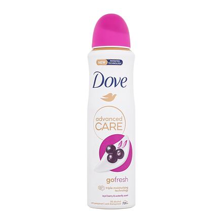 Dove Advanced Care Go Fresh Acai Berry & Waterlily 72h dámský antiperspirant s vůní acai a leknínu 150 ml pro ženy