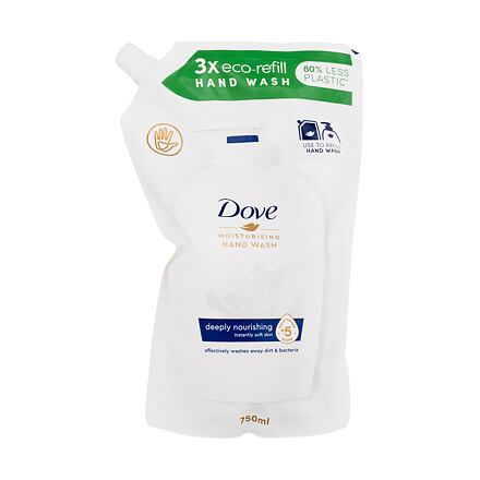 Dove Deeply Nourishing Original Hand Wash dámské tekuté mýdlo s hydratačním krémem 750 ml pro ženy