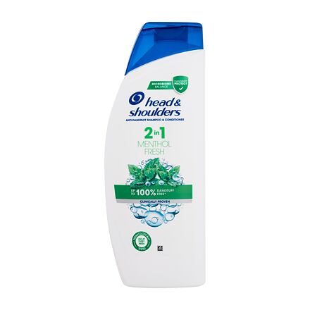 Head & Shoulders Menthol Fresh Anti-Dandruff 2in1 unisex šampon a kondicionér proti lupům 540 ml unisex