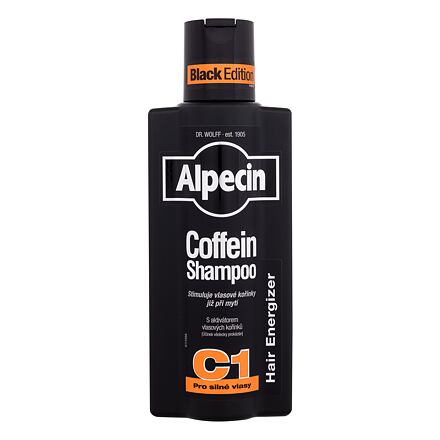 Alpecin Coffein Shampoo C1 Black Edition pánský šampon pro stimulaci růstu vlasů 375 ml pro muže