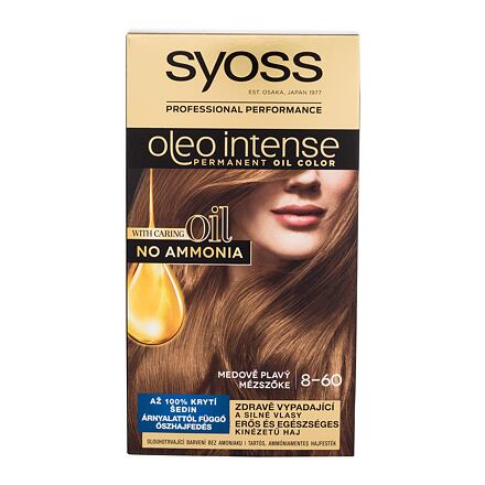 Syoss Oleo Intense Permanent Oil Color dámská permanentní olejová barva na vlasy bez amoniaku 50 ml odstín blond pro ženy poškozená krabička