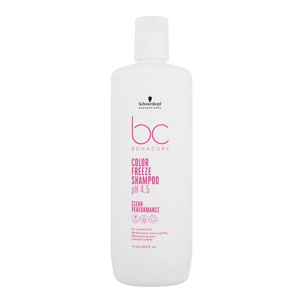 Schwarzkopf Professional BC Bonacure Color Freeze pH 4.5 Shampoo dámský jemný šampon pro barvené vlasy 1000 ml pro ženy