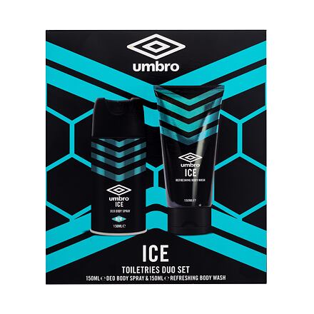 UMBRO Ice pánský dárková sada deodorant 150 ml + sprchový gel 150 ml pro muže
