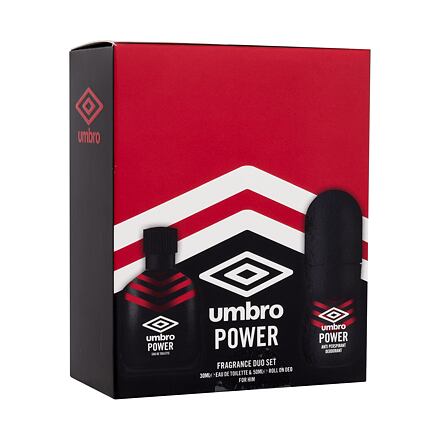 UMBRO Power pánská dárková sada toaletní voda 30 ml + antiperspirant 50 ml pro muže