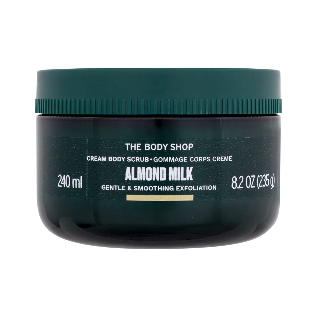 The Body Shop Almond Milk Cream Body Scrub dámský krémový tělový peeling 240 ml pro ženy